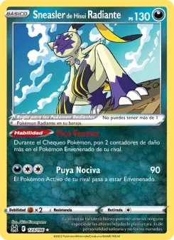 Sneasler de Hisui Radiante