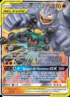 Marshadow y Machamp GX