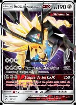 Necrozma Melena Crepuscular GX