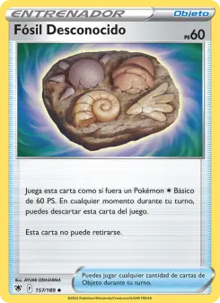 Fósil Desconocido
