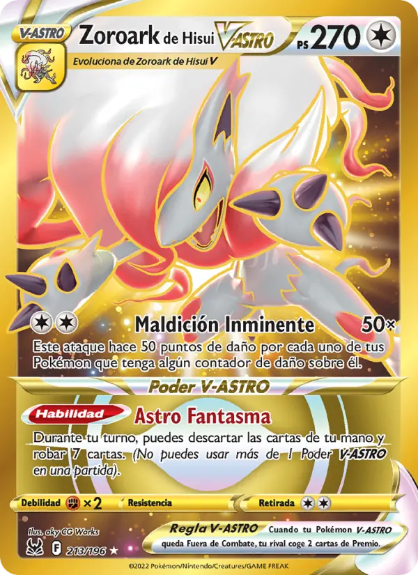 Zoroark de Hisui V-ASTRO