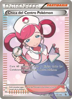Chica del Centro Pokémon